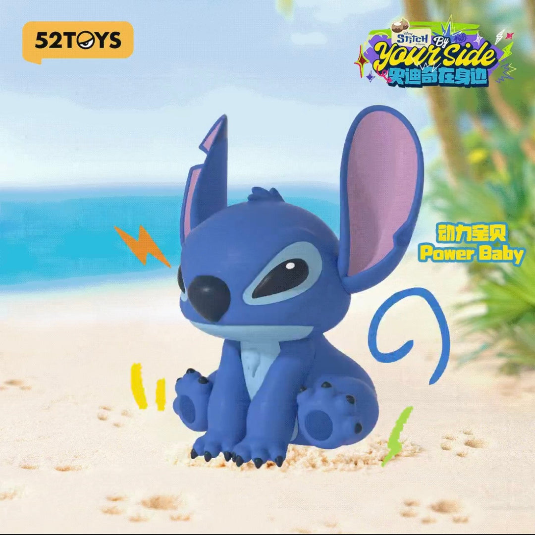 52TOYS Disney Stitch By Your Side Series Blind Box Figure Toy 52TOYS 史迪奇在身邊 發條可動 系列盲盒