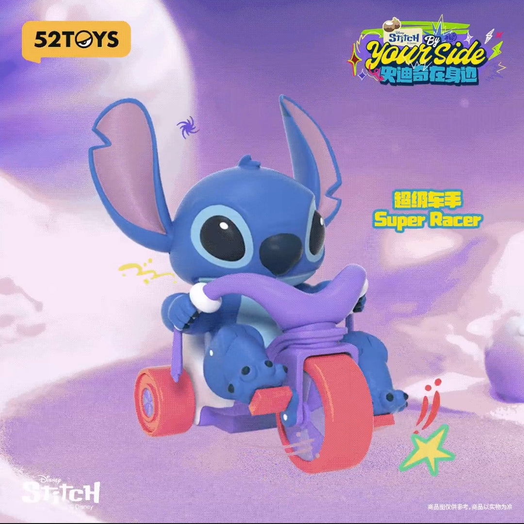 52TOYS Disney Stitch By Your Side Series Blind Box Figure Toy 52TOYS 史迪奇在身邊 發條可動 系列盲盒