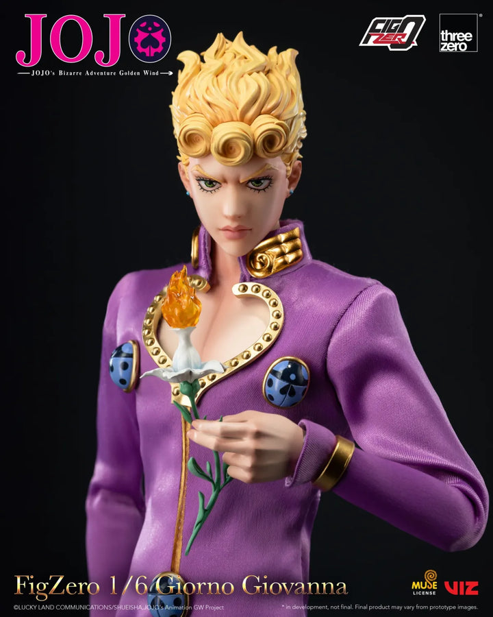 【Pre order】Threezero 1/6 JoJo's Bizarre Adventure: Golden Wind FigZero Giorno Giovanna 3Z06570M0 (Copyright)
