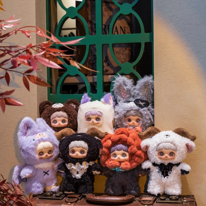 Original HiToy x MAYMEI Dark Forest Series Plush Blind Box 霉霉二代黑暗森林系列潮玩盲盒毛绒手办公仔摆件生日礼物女