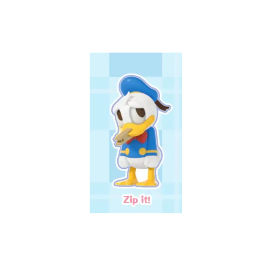 Original 52TOYS Disney Disney Donald Duck with Daisy Series Blind Box Figure Toy 迪士尼唐老鸭与黛丝在一起鸭系列