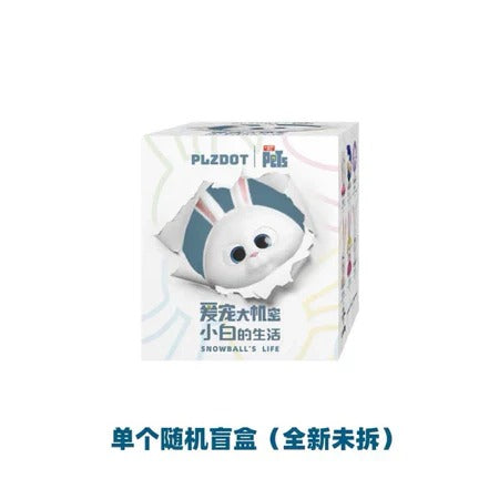 【PLZDOT】The Secret Life of Pets “Snowball’s Life” Series Blind Box Creative Figure PLZDOT