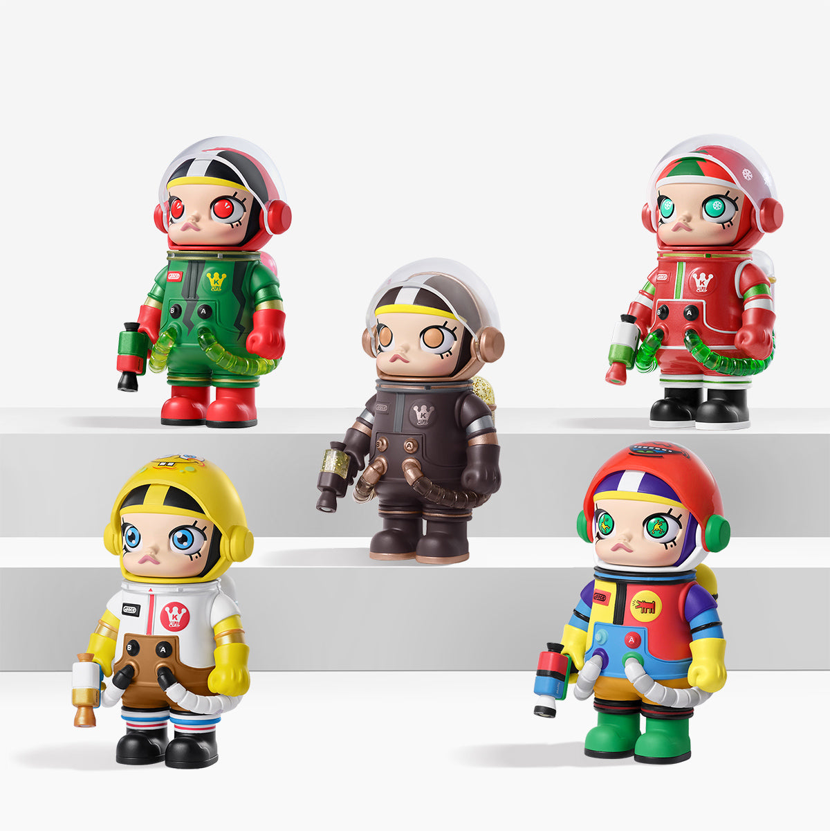 Original POP MART MEGA SPACE MOLLY 100% BLIND BOX SERIES 泡泡玛特