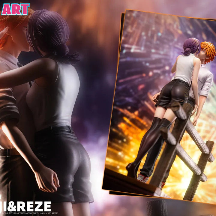 【Pre order】POP ART Studio 1/6 Chainsaw Man Denji & Reze Sweet Kiss