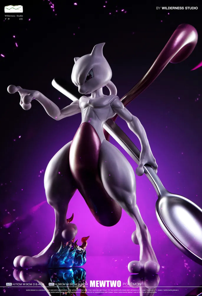 【Pre order】Wilderness Studio 1/20 & 1/6 Pokemon Mewtwo