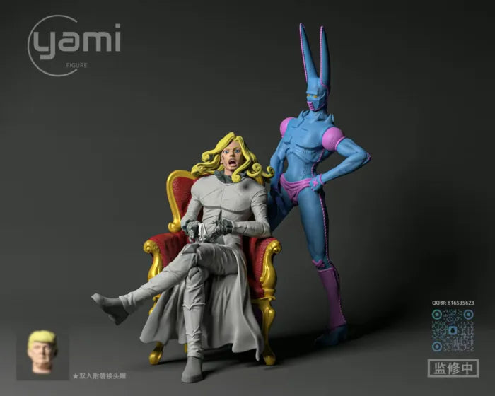 【Pre order】YAMI Studio 1/6 Steel Ball Run Funny Valentine & D4C