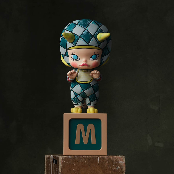 Original POPMART MOLLY Anniversary Statues Classical Retro Series Figures 泡泡玛特MOLLY周年纪念雕塑 古典复古系列人物模型