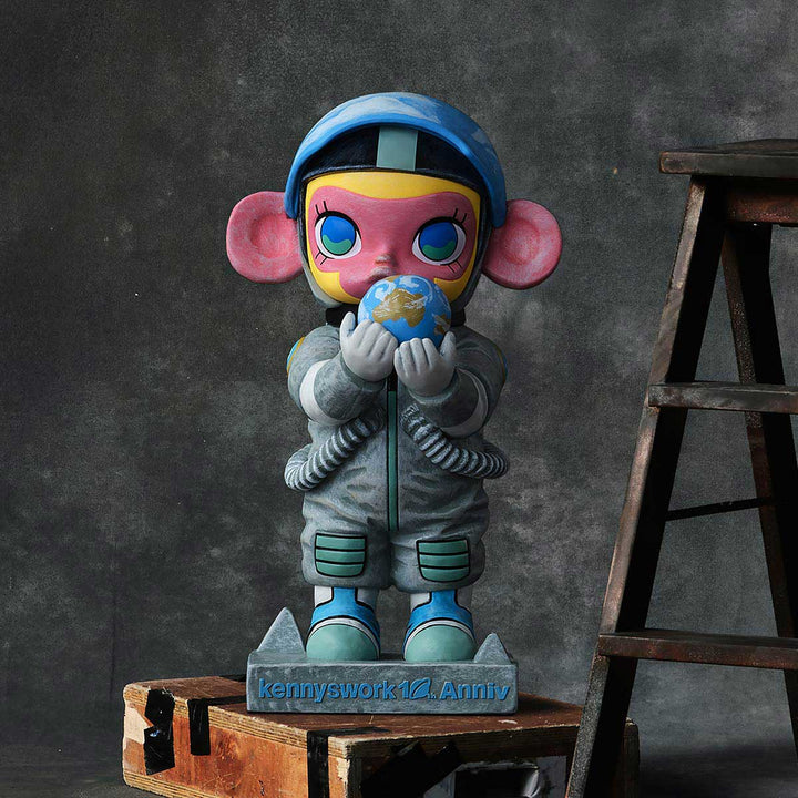 Original POPMART MOLLY Anniversary Statues Classical Retro Series Figures 泡泡玛特MOLLY周年纪念雕塑 古典复古系列人物模型