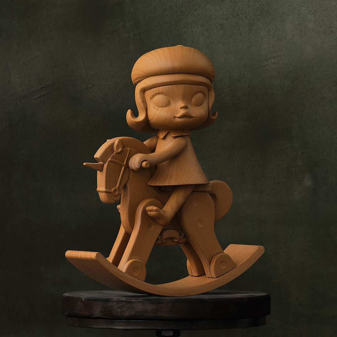 Original POPMART MOLLY Anniversary Statues Classical Retro Series Figures 泡泡玛特MOLLY周年纪念雕塑 古典复古系列人物模型