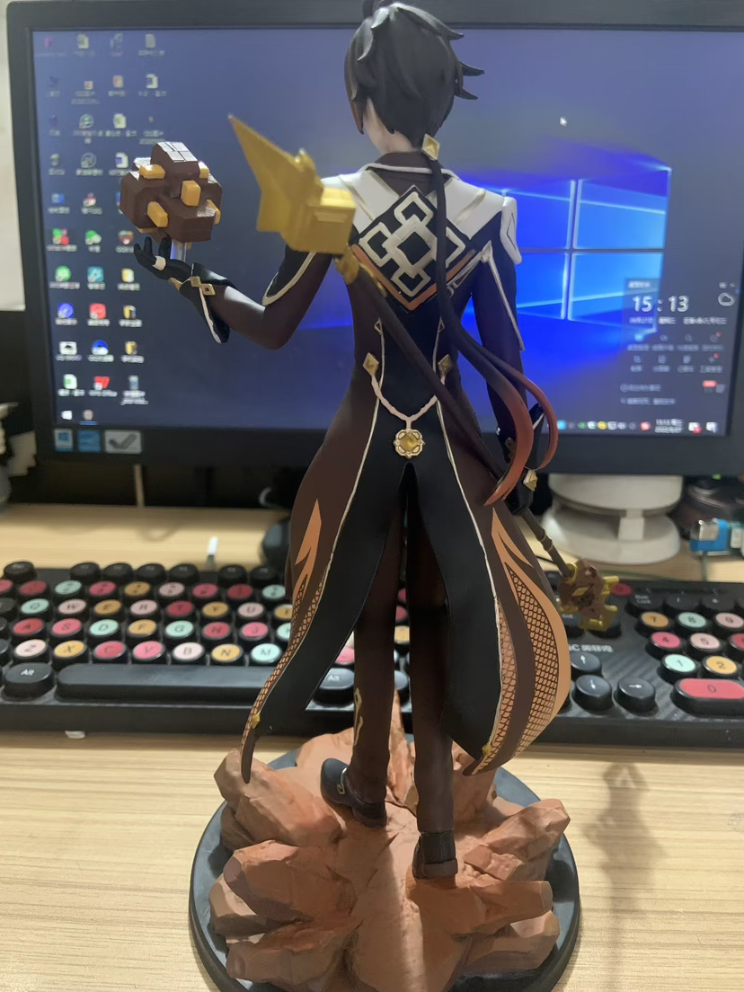 Genshin Impact Zhongli Figure (Geo Archon) GK Figure  动漫玩具 原神 钟离 岩神 岩王帝君 站姿