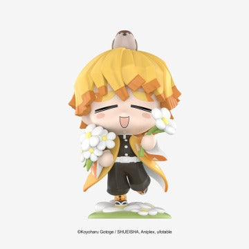 Original POPMART Demon Slayer: Kimetsu no Yaiba Birth Flower Series Figures 泡泡玛特鬼灭之刃诞生花系列盲盒动漫手办潮流玩具