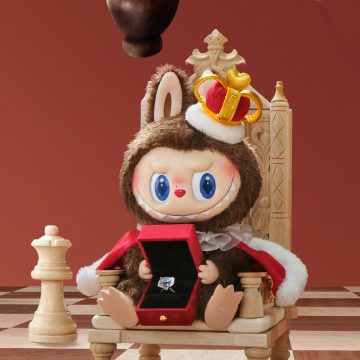 POP MART LABUBU THE MONSTERS Let's Checkmate Vinyl Plush