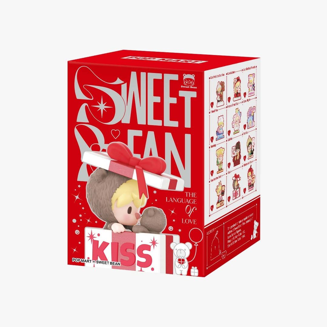 Origianl POPMART Sweet Bean The Language of Love Series Figures 小甜豆爱的语言系列盲盒