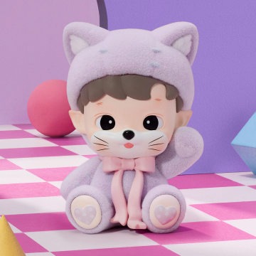 Original POPMART HACIPUPU Rolling Time Machine Series Figures Blind Box 转转时光机系列