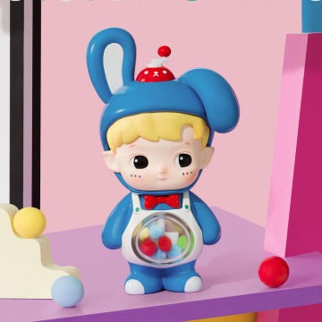 Original POPMART HACIPUPU Rolling Time Machine Series Figures Blind Box 转转时光机系列