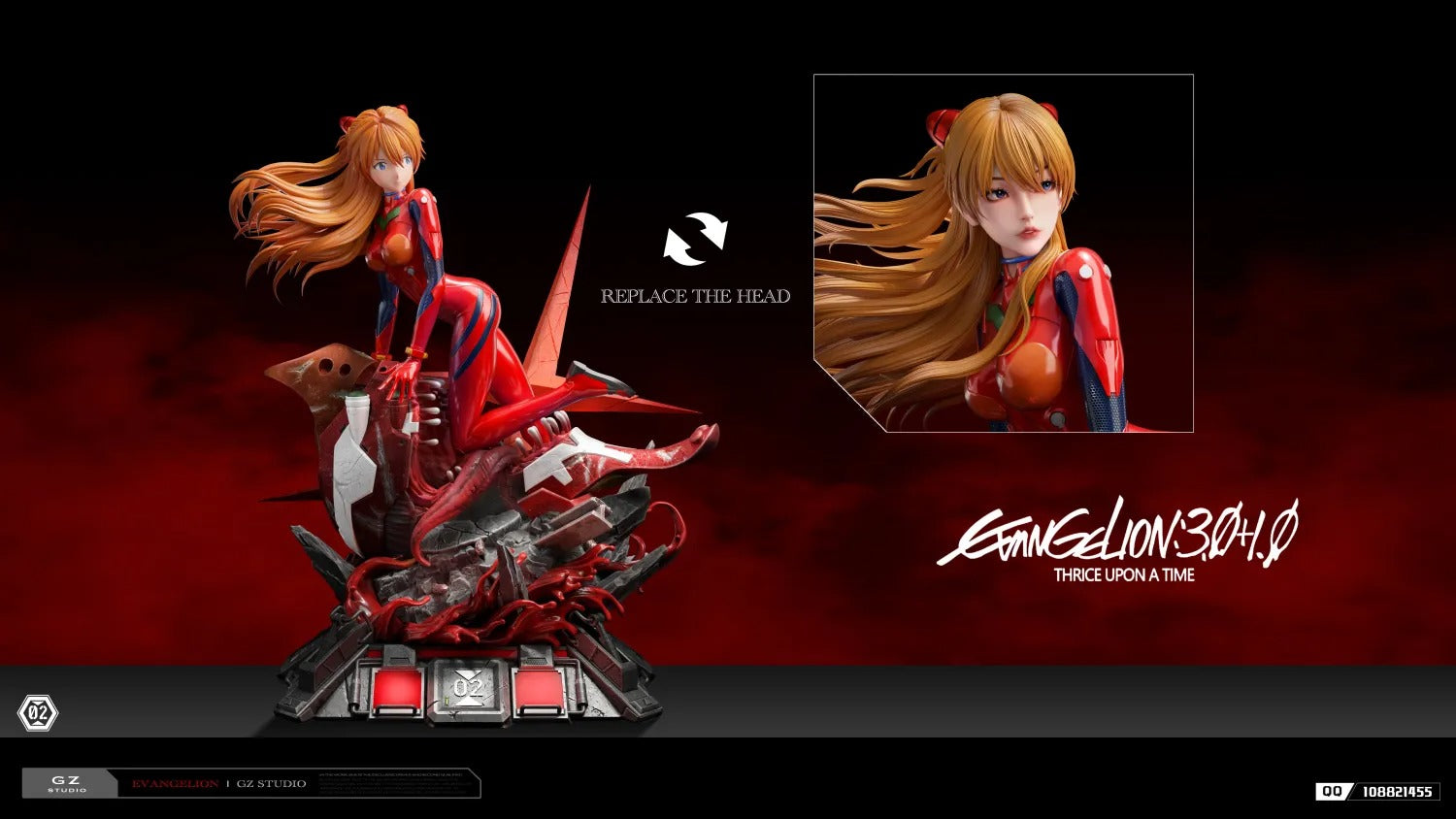 Pre order】GZ Studio 1/6 Neon Genesis Evangelion Asuka Langley