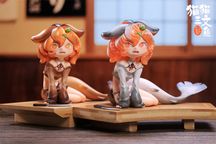 【Pre order】WeArtDoing Studio - Kitty Salmon Series Salmon Fairies-Silver & Salmon Fairies-Caramel