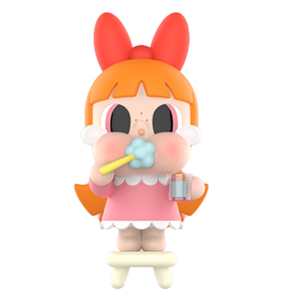 Original POPMART CRYBABY × Powerpuff Girls Series Figures