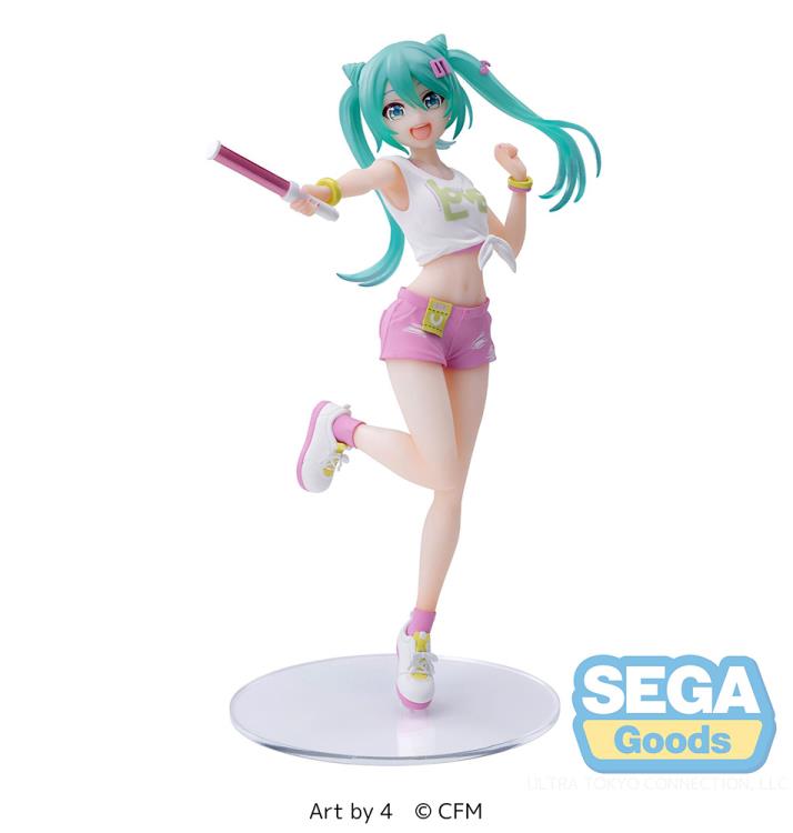 Sega Original Hatsune Miku Live Support Ver. with Glow Stick Standing Pose (Approx. 20cm