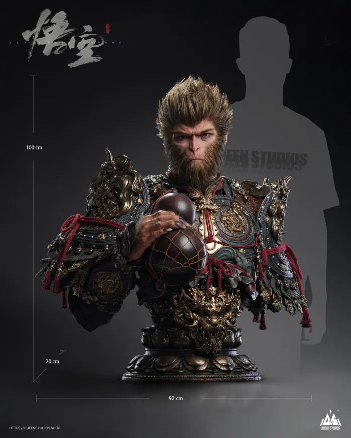 【Pre order】Queen Studio 1/1 Black Myth WuKong Bust (Copyright)