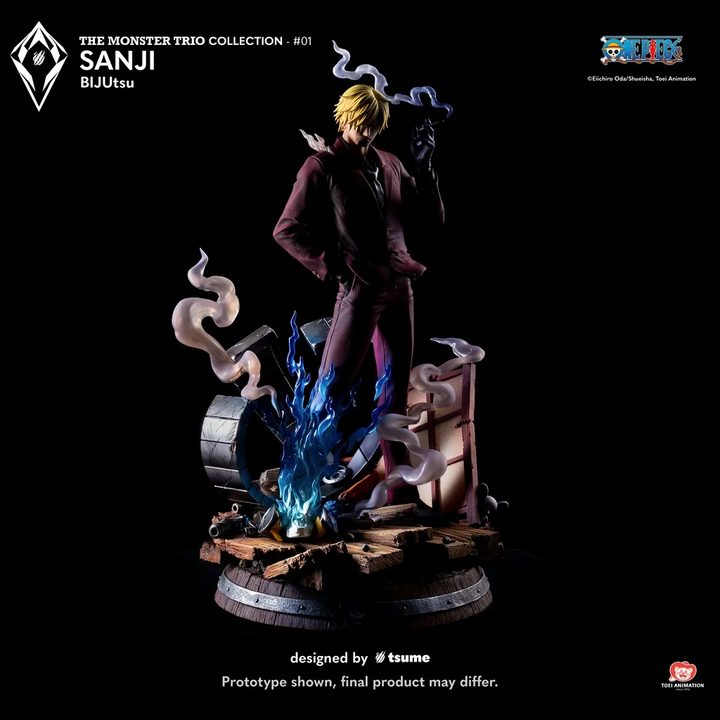【Pre order】Tsume Studio 1/4 The Monster Trio Collection One Piece Sanji