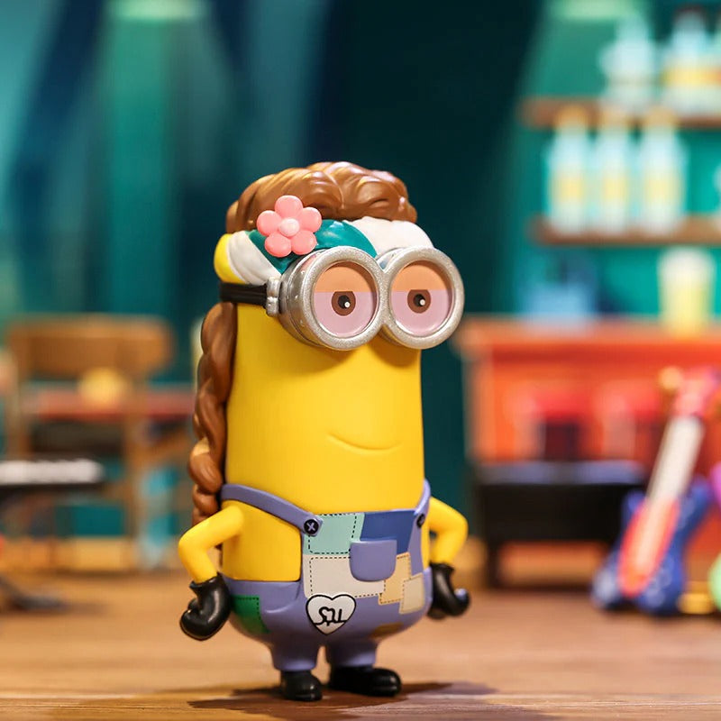Original POPMART Minions The Rise of Gru Series Blind Box 泡泡玛特小黄人大眼萌2系列确认款盲盒