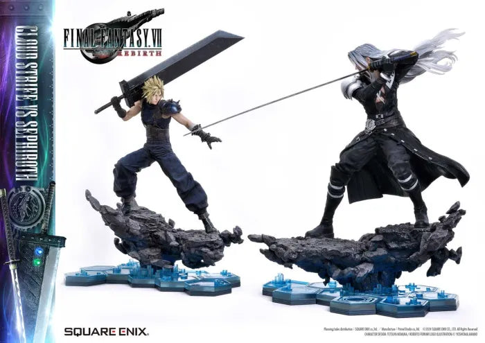 【Pre order】Prime 1 Studio 1/4 Final Fantasy VII Rebirth Cloud & Sephiroth (Copyright)