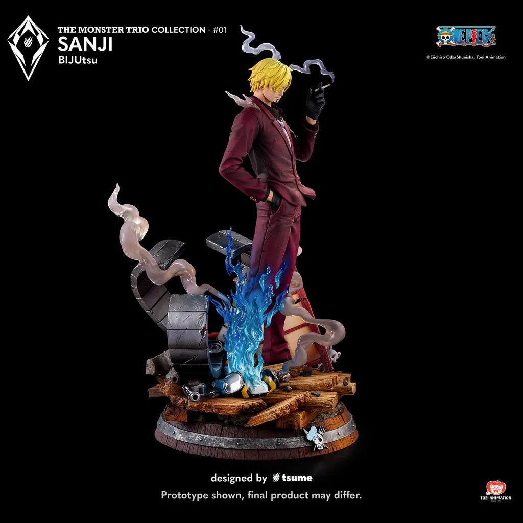 【Pre order】Tsume Studio 1/4 The Monster Trio Collection One Piece Sanji