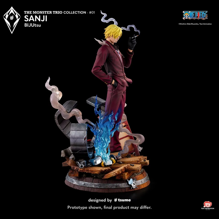 【Pre order】Tsume Studio 1/4 The Monster Trio Collection One Piece Sanji