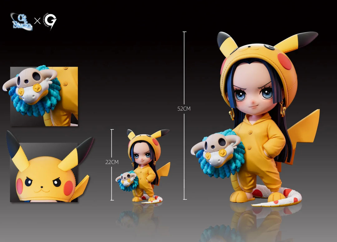 【Pre order】Super Guai Studio - One Piece Pikachu Boa Hancock