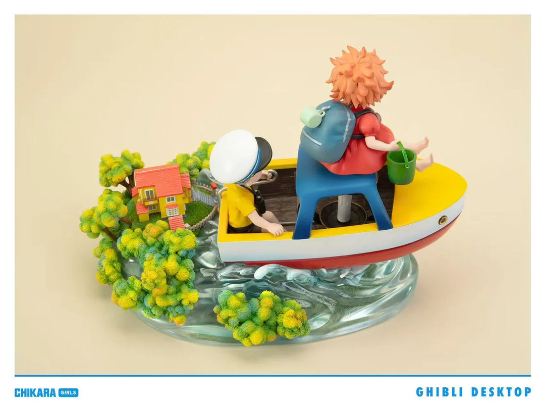 【Pre order】Chikara Studio - Ponyo on the Cliff Ponyo & Sosuke