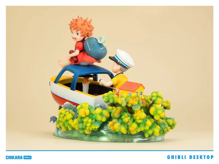【Pre order】Chikara Studio - Ponyo on the Cliff Ponyo & Sosuke