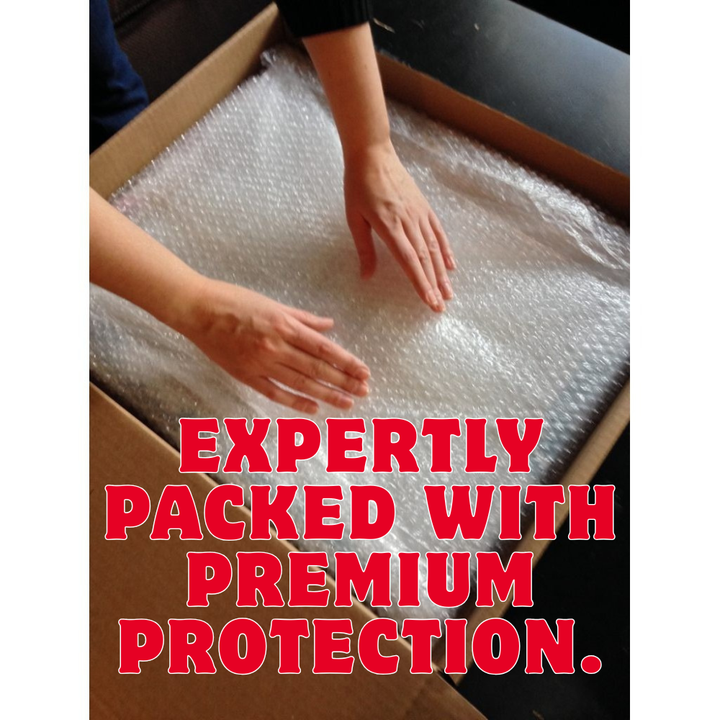 Add Premium Protection: Heavy-Duty Box & Triple-Layer Bubble Wrap