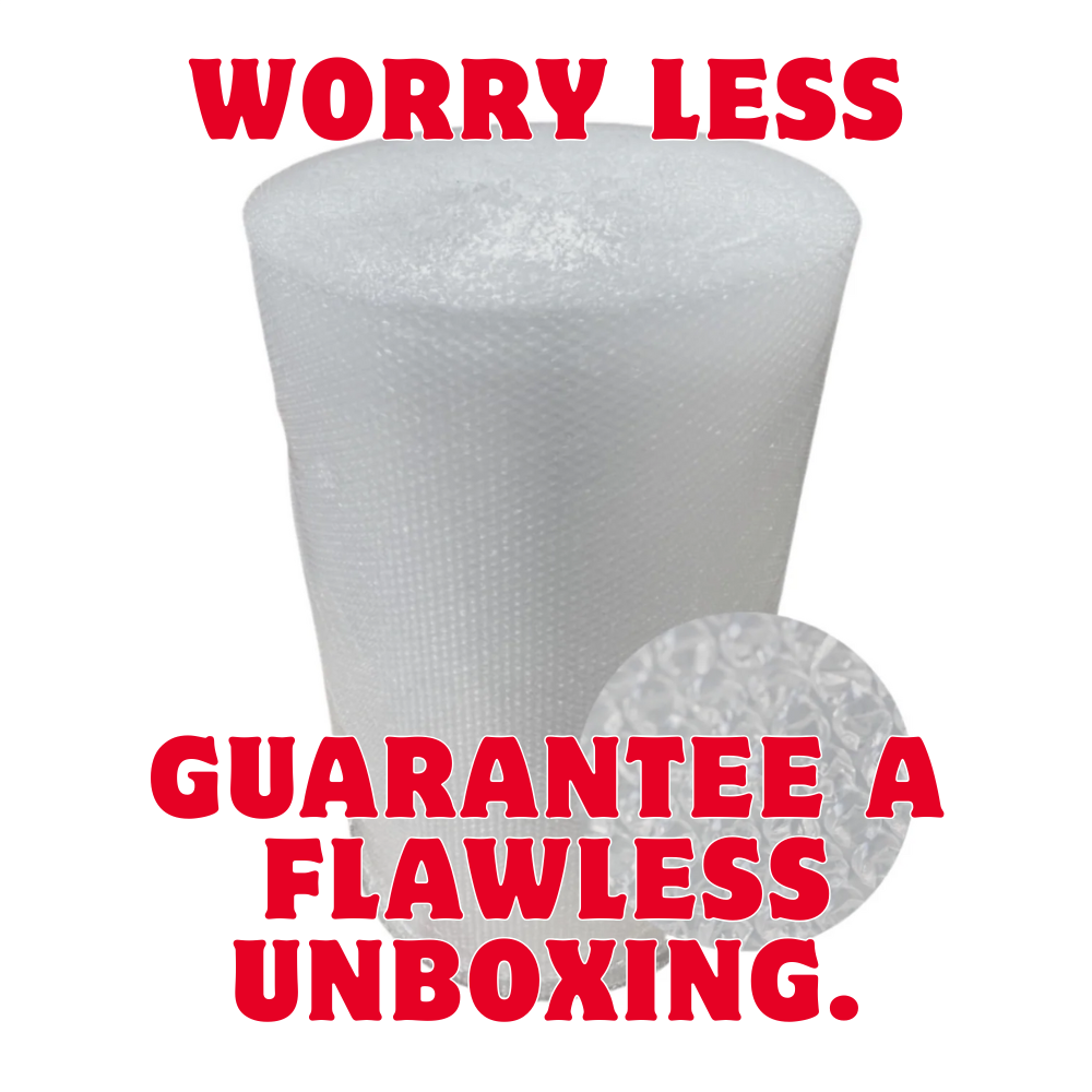 Add Premium Protection: Heavy-Duty Box & Triple-Layer Bubble Wrap