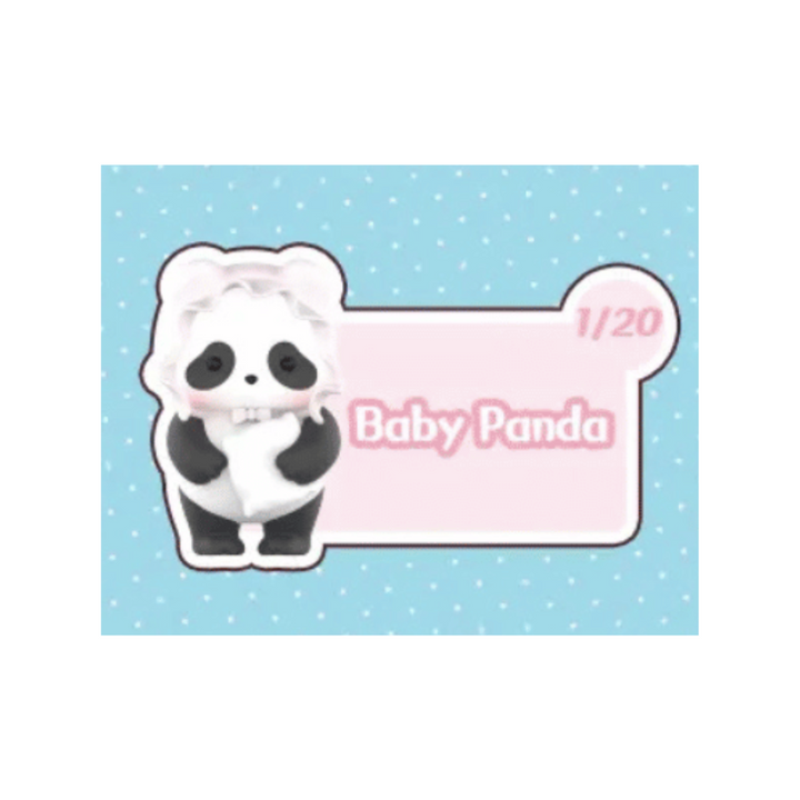 Original 52TOYS Panda Roll Minime Dress-Up Series Blind Box Figure Toy 52TOYS 熊猫卷迷你美少女换装系列盲盒手办玩具