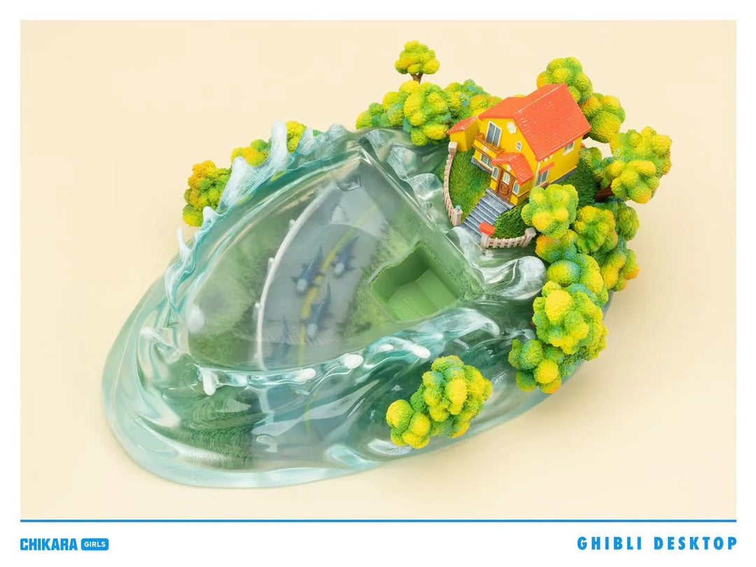 【Pre order】Chikara Studio - Ponyo on the Cliff Ponyo & Sosuke