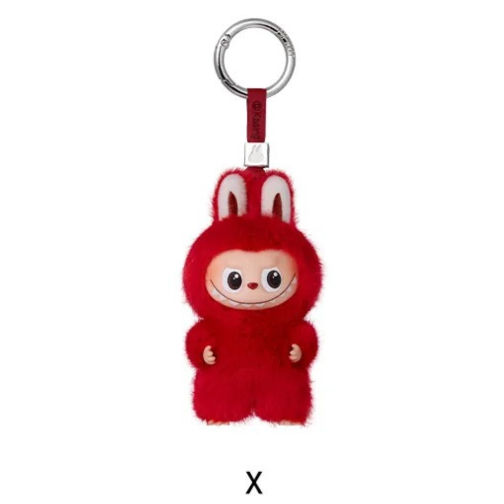 Original POP MART THE MONSTERS PIN FOR LOVE SERIES-Vinyl Plush Pendant Blind Box (N-Z)