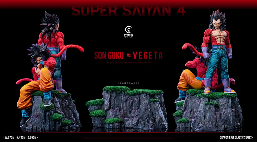 【Pre order】Toyouth Studio - Dragon Ball Super Saiyan 4 Son Goku VS Vegeta