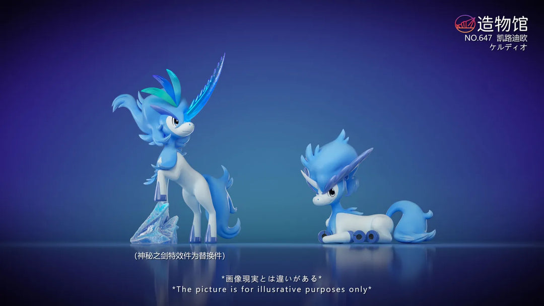 【Pre order】ZaoWu Museum Studio 1/20 Pokemon Keldeo (Two forms)
