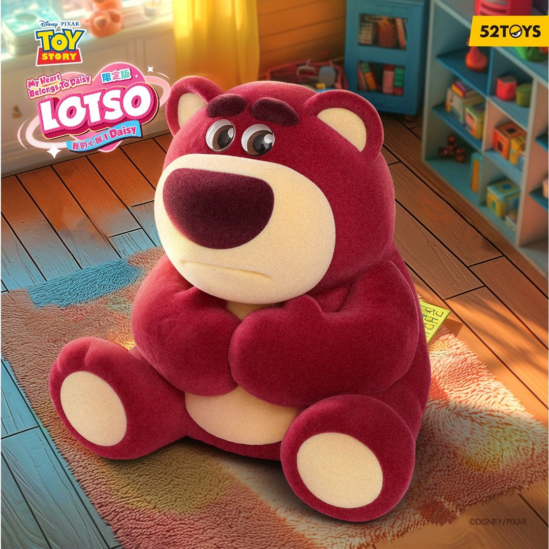 Original 52TOYS Disney Toy Story Lotso (Limited Edition) My Heart Belongs To Daisy迪士尼草莓熊礼盒我的心属于DAISY