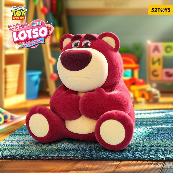 Original 52TOYS Disney Toy Story Lotso (Limited Edition) My Heart Belongs To Daisy迪士尼草莓熊礼盒我的心属于DAISY