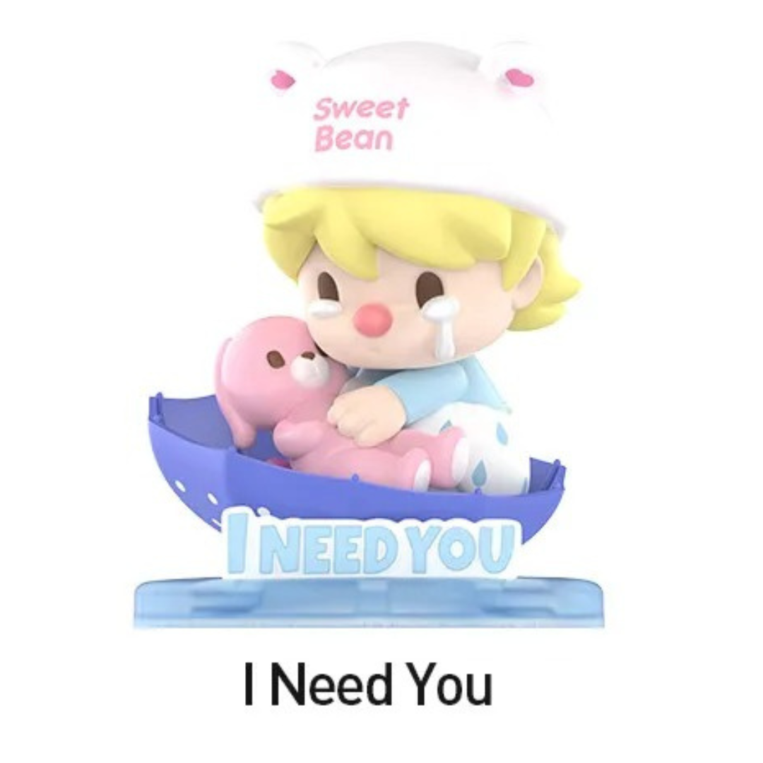 Origianl POPMART Sweet Bean The Language of Love Series Figures 小甜豆爱的语言系列盲盒