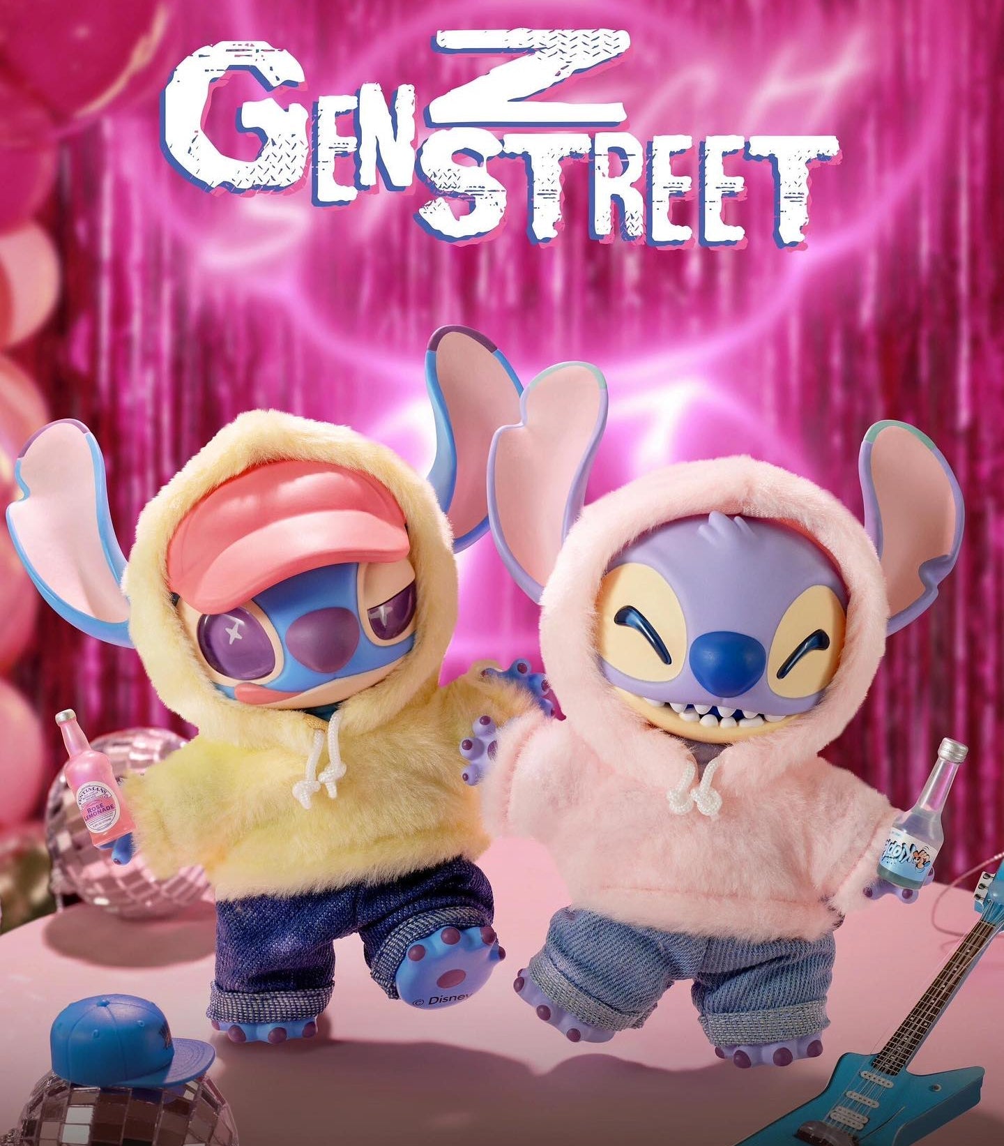 【Zee直筆サイン入り】GENZ STREET スティッチ MINISO MINISO 100% Authentic Gen Z Street Stitch 1pcs Blind Box