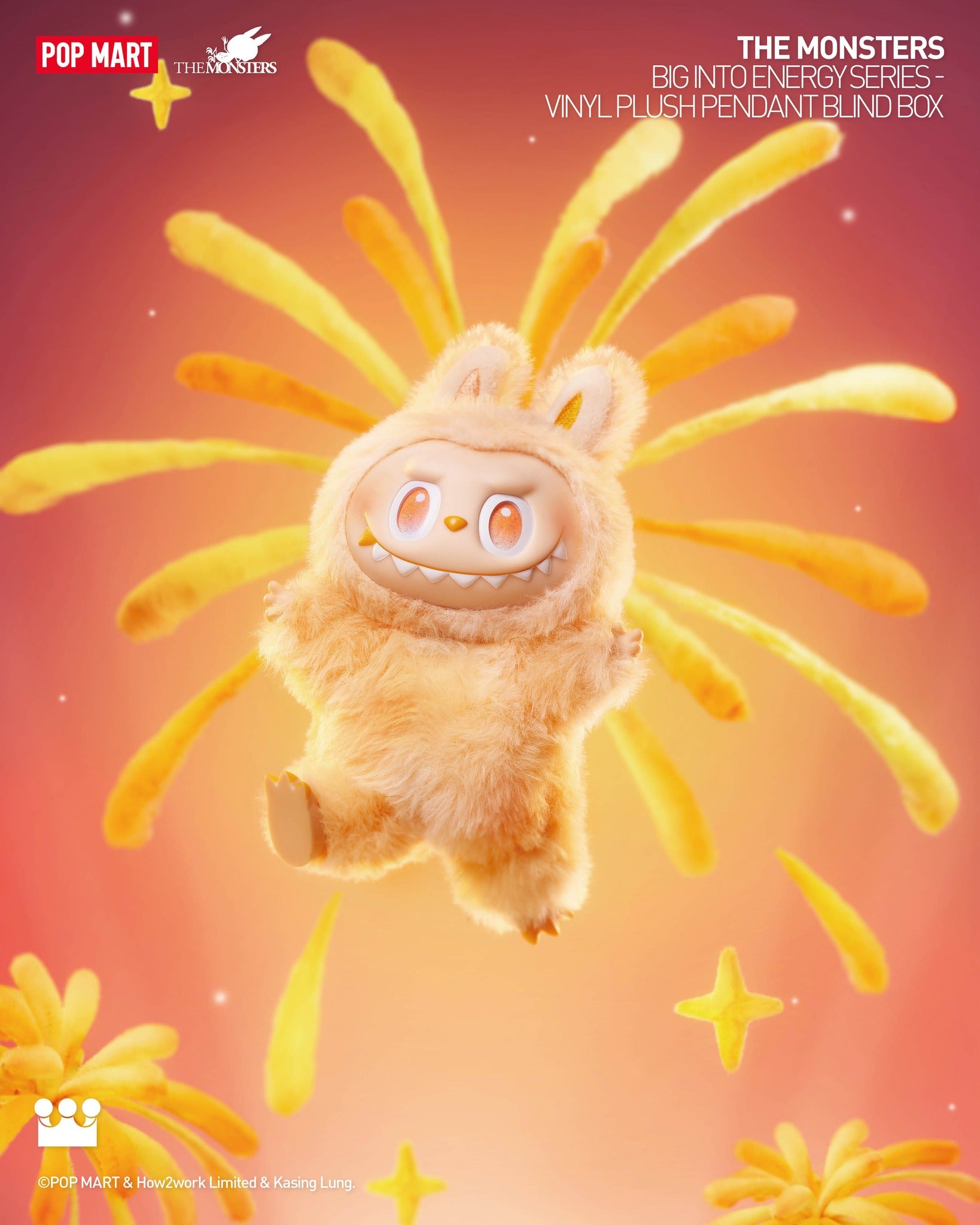 THE MONSTERS Big into Energy 【LOVE】 Pop-Mart-Labubu-The-Monsters-