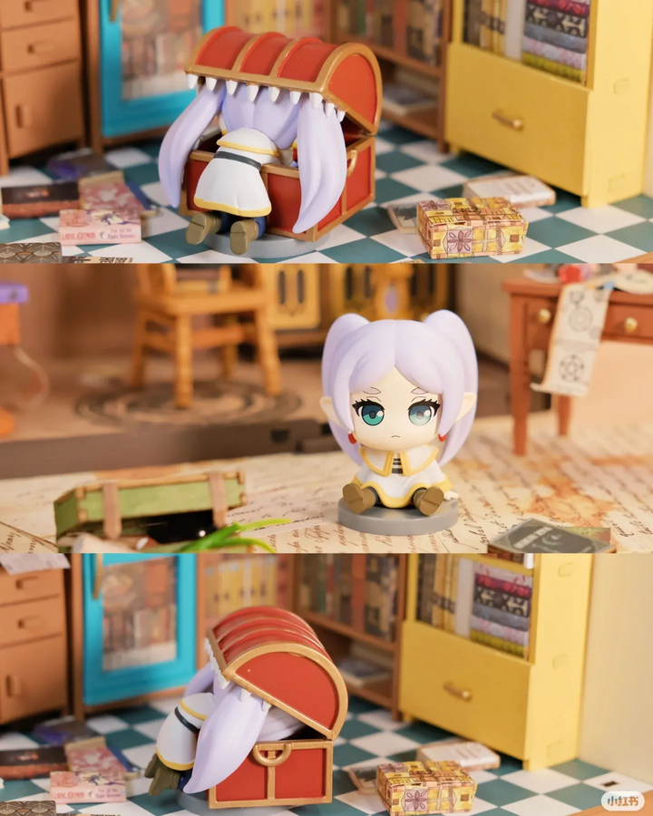 Original EAKI Frieren - Beyond Journey's End Sitting Series Blind Box 葬送的芙莉莲坐坐系列盲盒手办