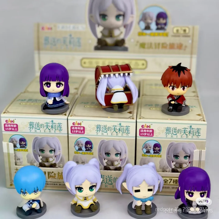 Original EAKI Frieren - Beyond Journey's End Sitting Series Blind Box 葬送的芙莉莲坐坐系列盲盒手办