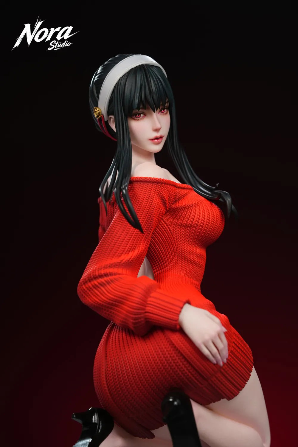 【Pre order】Nora Studio 1/4 Spy x Family Yor Forger Red Sweater Resin Figure
