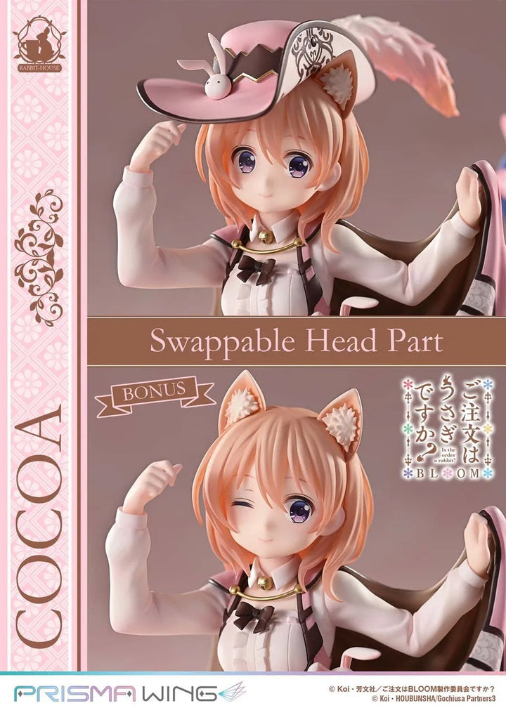 【Pre order】PRISMA WING 1/7 PVC Is the Order a Rabbit? BLOOM Cocoa PVC (Copyright)