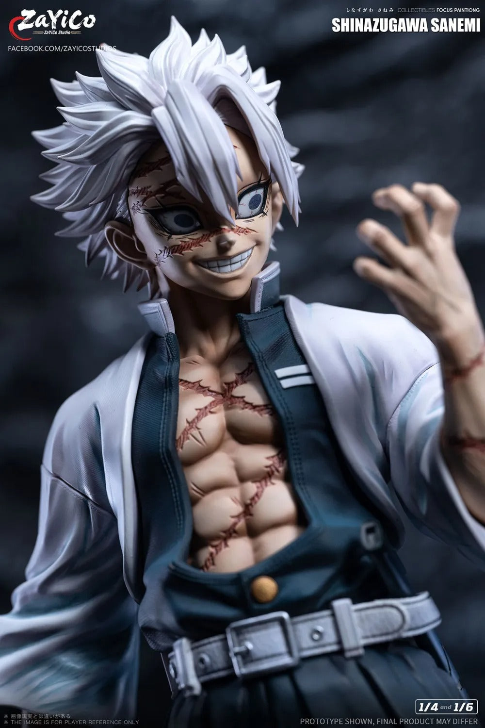 【Pre order】ZaYiCo Studio 1/6 & 1/4 Demon Slayer Shinazugawa Sanemi