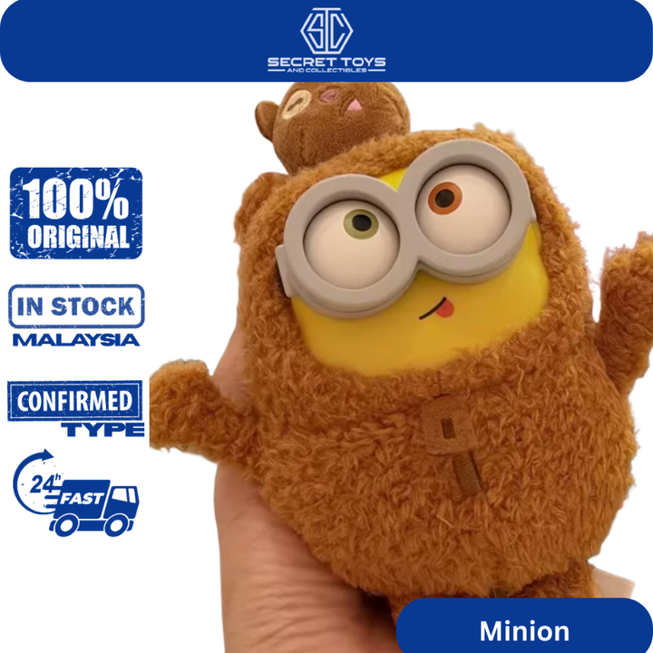 52TOYS BOB & TIM Minion Best Friends Together Series Vinyl Plush Blind Box – Trendy Collectible